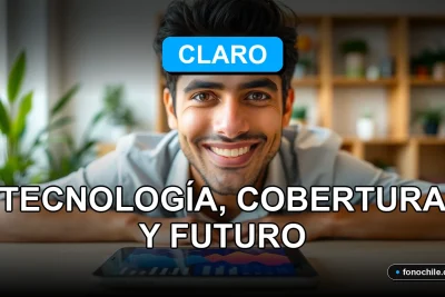 Un hombre hispano sonríe con confianza, representando el servicio al cliente de telecomunicaciones en Chile.