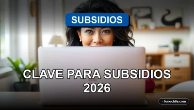 Una mujer revisando el Registro Social de Hogares en su computador portátil para acceder a subsidios estatales.