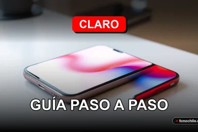 Guía para renovar el contrato de servicios Claro en 2026, mostrando un smartphone moderno.