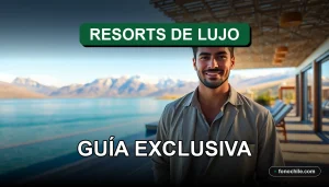 Guía exclusiva de los mejores resorts de lujo en Chile para el año 2026, mostrando paisajes impresionantes y servicios premium.