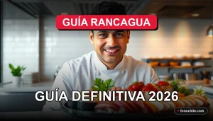 Guía definitiva de restaurantes japoneses en Rancagua para el año 2026, mostrando un plato de sushi fresco.