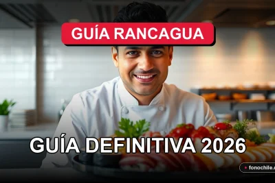 Guía definitiva de restaurantes japoneses en Rancagua para el año 2026, mostrando un plato de sushi fresco.