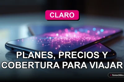 Ilustración conceptual de un teléfono inteligente moderno mostrando un gráfico abstracto de cobertura global, sobre una mesa de diseño minimalista.