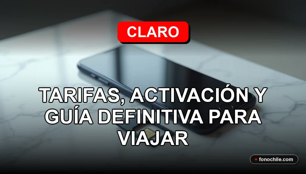 Guía definitiva para usar el roaming de Claro en 2026 con un teléfono inteligente moderno.