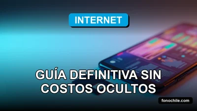 Un teléfono inteligente moderno con pantalla que muestra gráficos abstractos, descansando sobre una mesa limpia junto a una tarjeta SIM, sobre un fondo azul claro.
