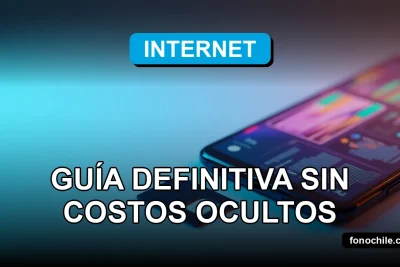 Un teléfono inteligente moderno con pantalla que muestra gráficos abstractos, descansando sobre una mesa limpia junto a una tarjeta SIM, sobre un fondo azul claro.