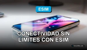 Una eSIM digital para roaming internacional en Chile, conectividad global sin tarjeta física.