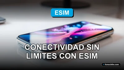 Una eSIM digital para roaming internacional en Chile, conectividad global sin tarjeta física.