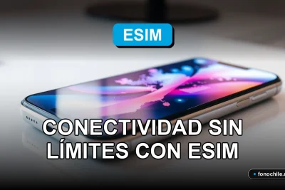 Una eSIM digital para roaming internacional en Chile, conectividad global sin tarjeta física.