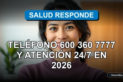 Una mujer latina sonriente con expresión de alivio, representando el servicio de atención telefónica de salud 24/7.