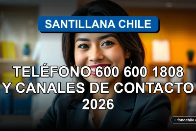 Santillana Chile customer service contact number and support channels for 2026