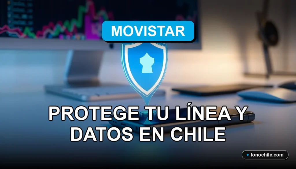 Seguridad digital Movistar 2026 protegiendo smartphone y datos personales en Chile