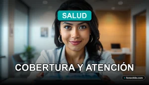 Un profesional de la salud revisa información en una tablet, representando la cobertura de seguros médicos en Chile.