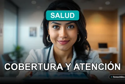 Un profesional de la salud revisa información en una tablet, representando la cobertura de seguros médicos en Chile.