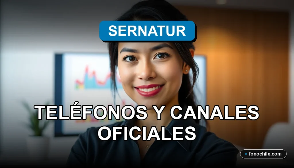 Consultas oficiales de Sernatur para el 2026 a través de teléfonos y canales digitales.