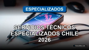 Servicios técnicos especializados en Chile para empresas y hogares, mostrando tecnología de vanguardia y soporte experto.