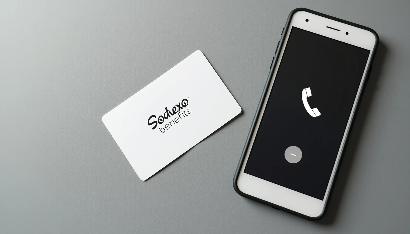 Tarjeta de beneficios Sodexo y teléfono para contacto y atención al cliente en Chile.