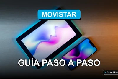 Guía para solucionar problemas de conexión a internet de Movistar en 2026, mostrada en una tableta sobre un escritorio moderno.