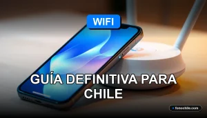 Solucionar problemas de WiFi en iPhone 2026 en Chile, guía de conexión a internet móvil.