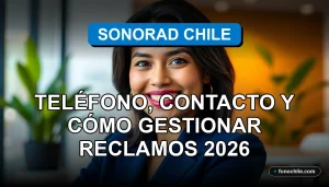 Modern customer service representative from Sonorad Chile available for support