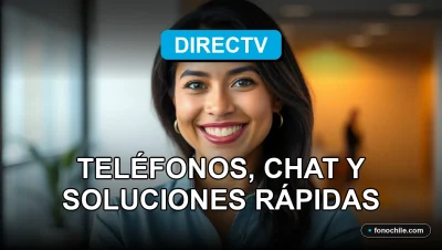 Una mujer latina, representante de soporte técnico de DIRECTV, sonríe amablemente en un entorno profesional y moderno.