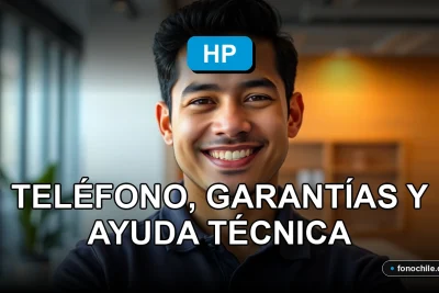 Soporte técnico y de garantía HP en Chile, servicio al cliente confiable y profesional.