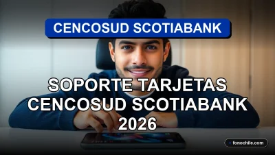 Soporte técnico para tarjetas de crédito Cencosud Scotiabank en un entorno profesional y seguro.