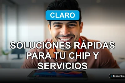 Soporte técnico de Claro 2026 para problemas con chip y servicios móviles.