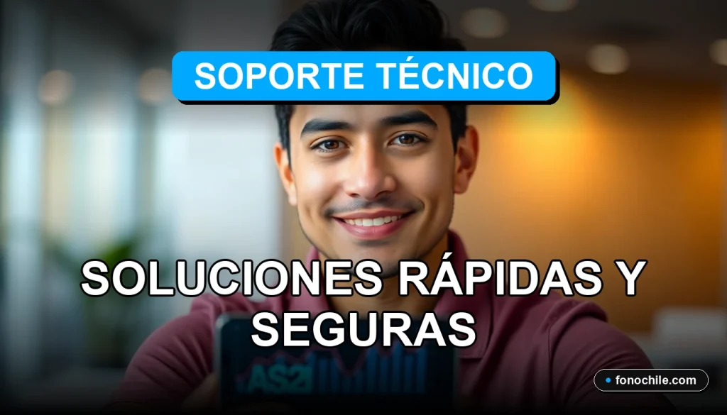 Soporte técnico móvil profesional y seguro en Chile, servicio al cliente 2026