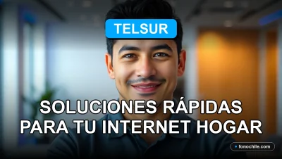 Soporte técnico de internet hogar Telsur 2026, servicio al cliente confiable y soluciones rápidas.