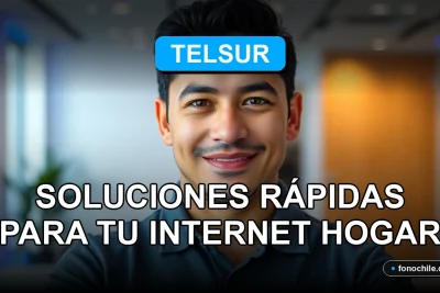 Soporte técnico de internet hogar Telsur 2026, servicio al cliente confiable y soluciones rápidas.