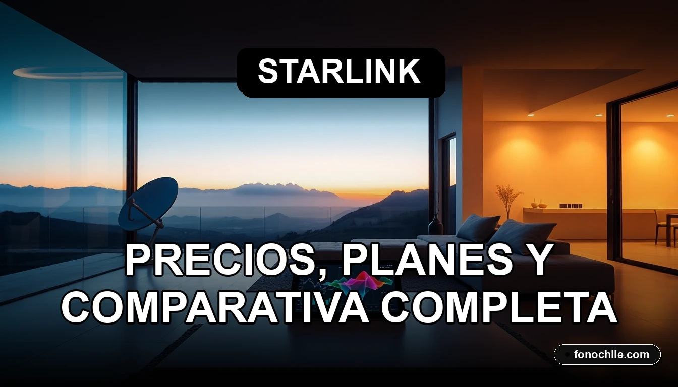 Starlink Chile 2026: Precios y Planes Actualizados - FonoChile