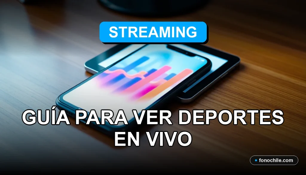 Una guía para ver deportes en vivo por streaming en Chile en el año 2026.