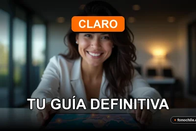 Una guía visual para encontrar sucursales de Claro en 2026, mostrando un mapa digital interactivo en una tablet moderna.