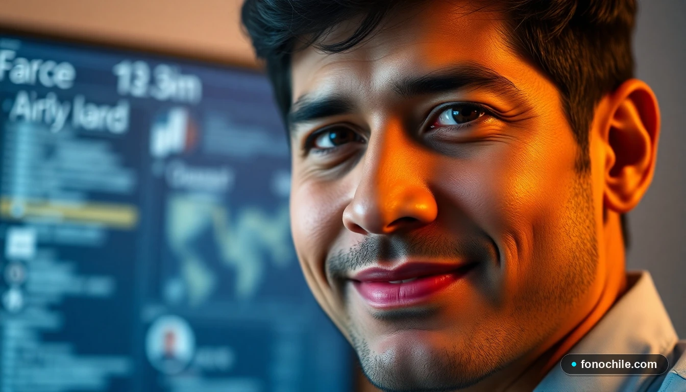 Un hombre hispano con expresión amable, representando el equipo de atención al cliente de Tacoha.