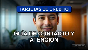 Guía de contacto y atención al cliente para tarjetas de crédito en Chile para el año 2026, servicio financiero moderno.