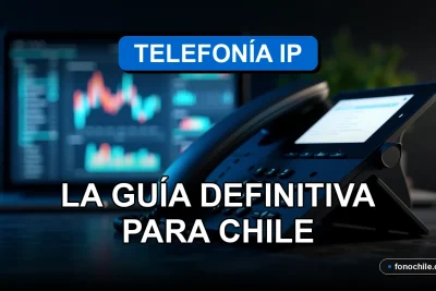 Guía definitiva de telefonía IP y VoIP para empresas en Chile 2026, mostrando tecnología de comunicación moderna.