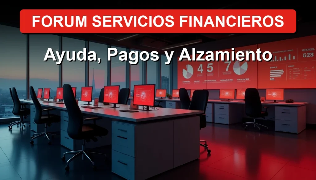 Hombre sonriente hablando por teléfono con un asesor de FORUM Servicios Financieros en un entorno moderno y confiable.