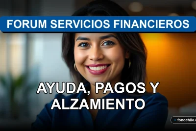 Una mujer latina sonriente con expresión de alivio, representando el servicio de ayuda al cliente de FORUM Servicios Financieros.