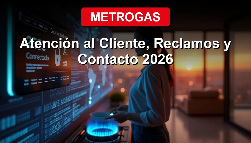Atención al cliente de Metrogas 2026: contacto telefónico, soporte y gestión de reclamos para servicios de gas natural.