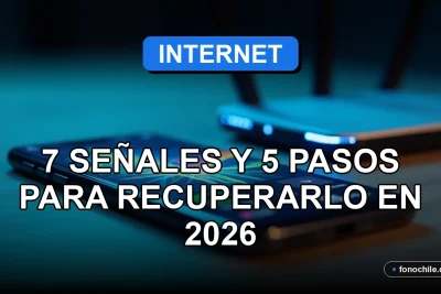 Teléfono inteligente moderno mostrando gráficos abstractos de seguridad, descansando sobre una mesa limpia junto a un router con luces LED azules.