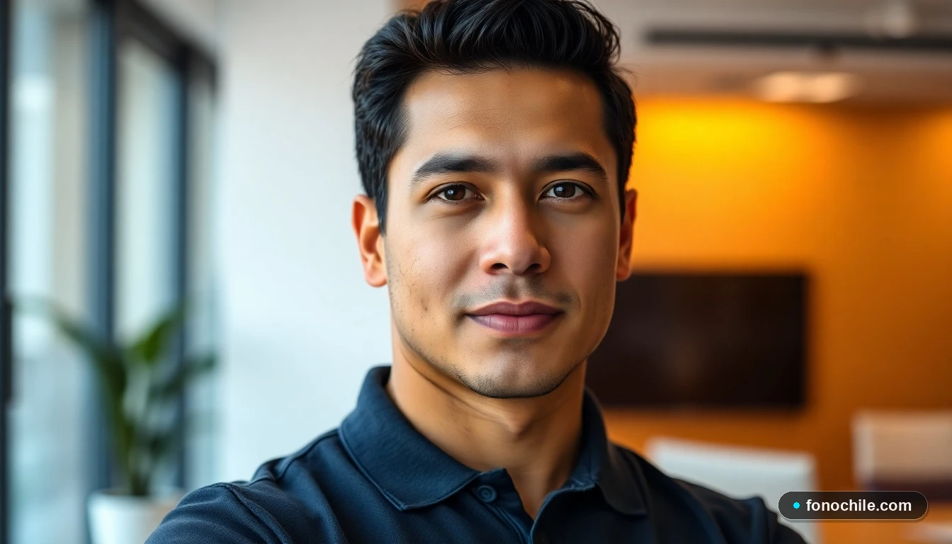 Representante de atención al cliente de SAESA escuchando atentamente