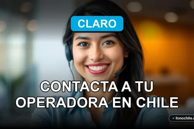 Mujer de atención al cliente de Claro sonriendo en un entorno profesional moderno.