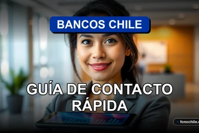 Teléfonos de contacto de bancos en Chile para 2026, guía rápida de servicio al cliente.