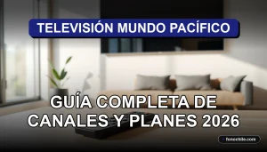 Guía de canales y planes de televisión por cable Televisión Mundo Pacífico para el año 2026.
