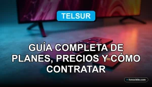 Guía completa de planes y precios de Telsur TV Streaming para 2026 en pantalla de televisor moderno.