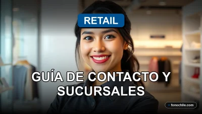 Guía de contacto y ubicaciones de tiendas retail en Chile para el año 2026.