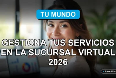 Una mujer latina sonriendo con confianza, representando el servicio de atención al cliente virtual Tu Mundo 2026.