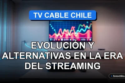 Futuro de la televisión por cable y servicios de streaming en Chile para el año 2026.