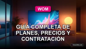 Planes y precios de TV WOM con Zapping para el año 2026, servicio de televisión moderna.